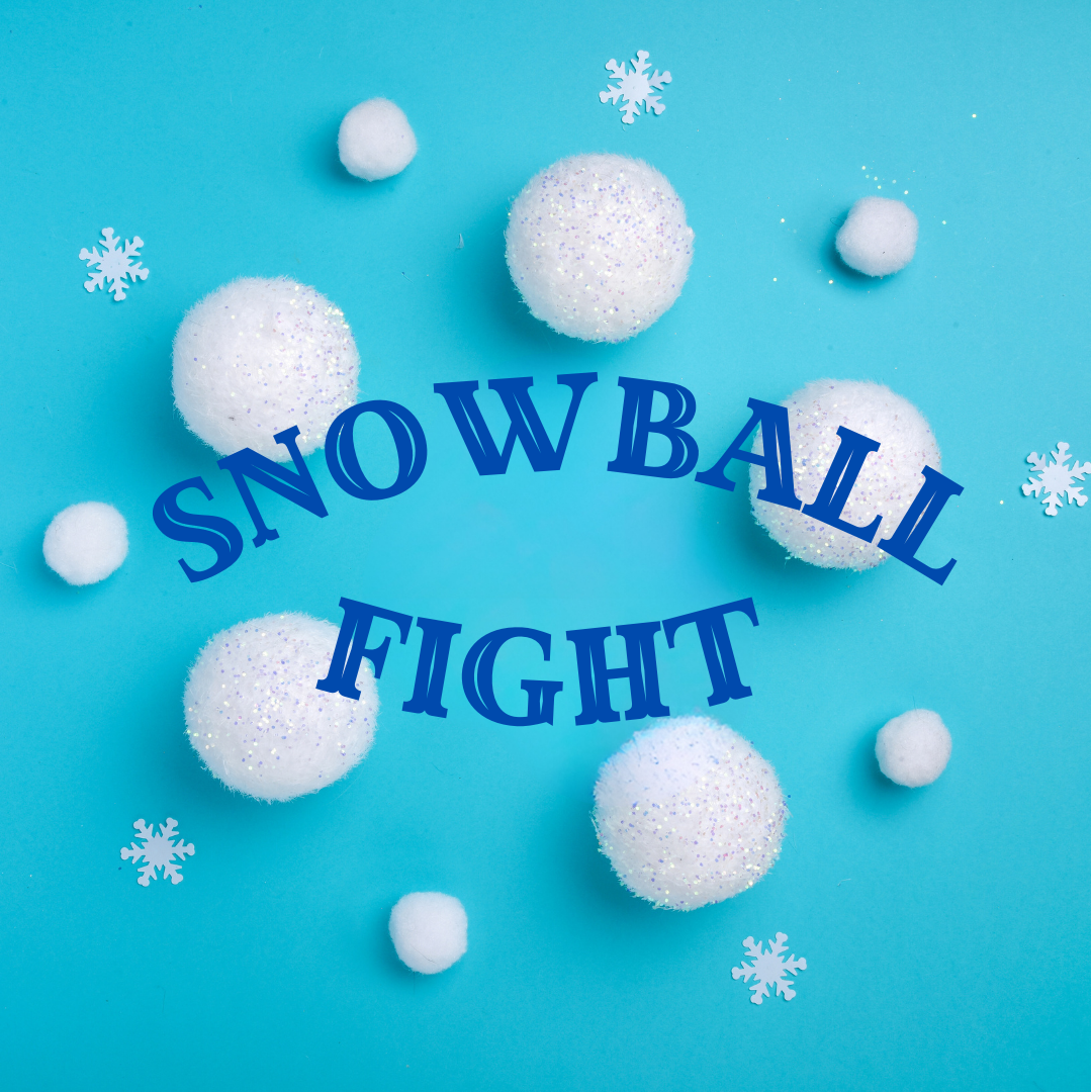 Have an Indoor Snowball Fight!